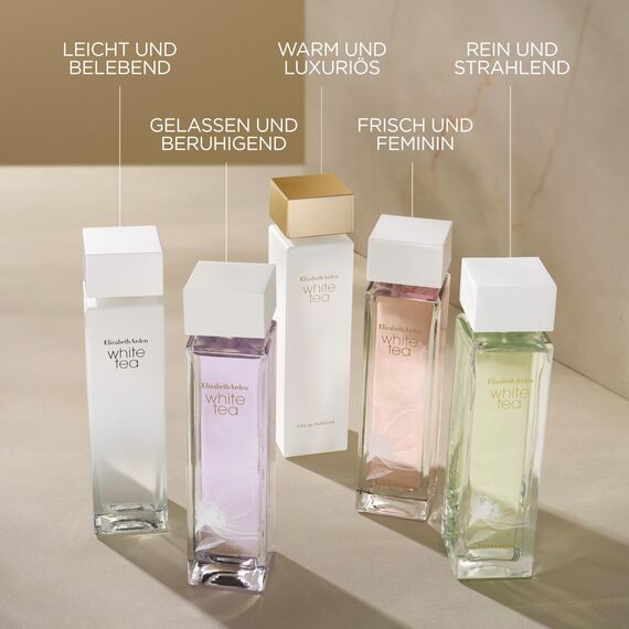 Elizabeth Arden - White Tea, Eau de Toilette Spray, Parfüm mit italienischer Mandarine, Weißer Tee-Extrakt und Madrasholz, blumig, feminin und süß, weiche Wärme, Parfüm für Damen - 100 ml