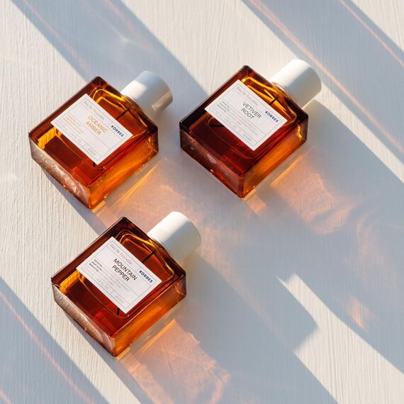 KORRES MOUNTAIN PEPPER Eau De Toilette für Herren, aromatisch-holziger Duft, dermatologisch getestet, vegan, 50 ml