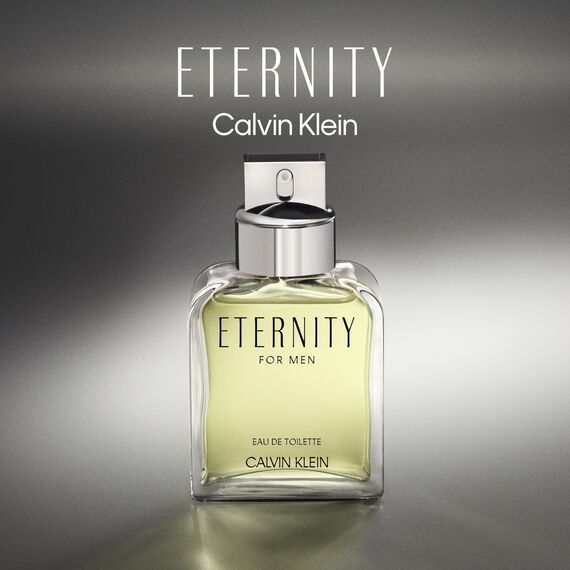 CALVIN KLEIN Eternity Eau de Toilette for him, holzig-aromatischer Herrenduft, 200ml