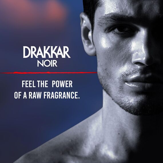 Guy Laroche Drakkar Noir Ikonischer Designerduft, Intensives und kraftvolles Eau de Toilette, Fougère-Mischung & aromatische Gewürze, Langanhaltendes Männerparfum, 100ml