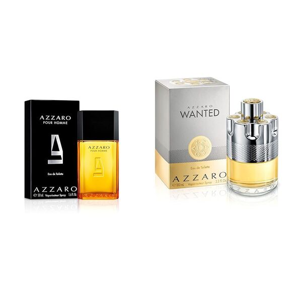Azzaro Pour Homme Eau de Toilette Vapo Refill 50ml + Azzaro Wanted Eau de Toilette 100ml