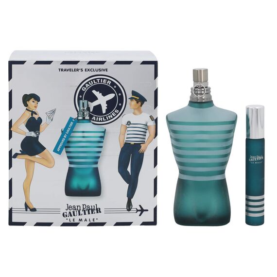 JEAN PAUL GAULTIER Le Male 125ml Eau de Toilette + 20ml Eau de Toilette, x, 120 ml