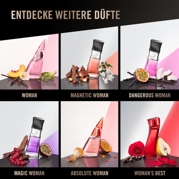 bruno banani Pure Woman – Eau de Toilette Natural Spray – Lieblich-warmes Damen Parfüm – 1er Pack (1 x 30ml)