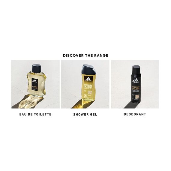 adidas Victory League After Shave, anregend, langanhaltender Duft mit ätherischem Öl und Moschus, 100 ml (Packung mit 2)