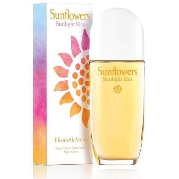 Elizabeth Arden - Sunflowers Sunlight Kiss, Eau de Toilette für Damen, blumig-warmer Duft, 100 ml (Packung mit 2)
