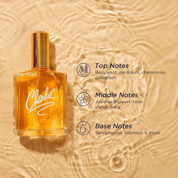 Revlon Charlie Blue Eau de Toilette Spray für Frauen, blumiger und moschusartiger Duft, verspielter, schelmischer und exotischer Duft (100 ml) (Packung mit 2)