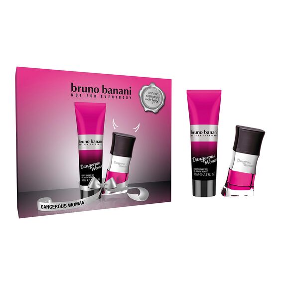 Bruno Banani DANGEROUS WOMAN EDT 20ml+Duschgel 50ml Geschenkpackung, 1 stück