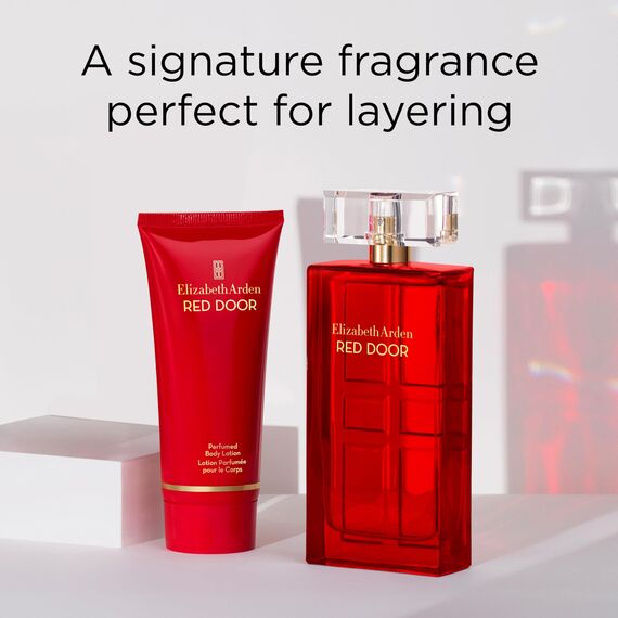 Elizabeth Arden - Red Door, Eau de Toilette, mit Maiglöckchen und roter Rose, intensives blumiges Aroma, sinnliche Notenmischung, eleganter weiblicher Duft, Damen - 100 ml