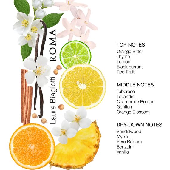 Laura Biagiotti Roma femme/woman, Eau de Toilette, Vaporisateur/Spray, 50 ml