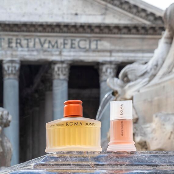 Laura Biagiotti Roma woman Eau de Toilette, 25 ml, 1er Pack, (1x 25 ml) Geblümt