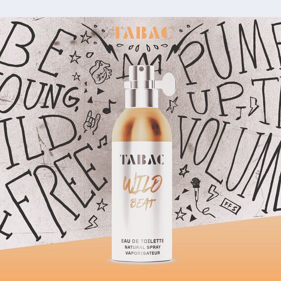 Tabac® Wild Beat | Eau de Toilette - aufregend - pulsierend - verleiht Selbstbewusstsein | 125ml Natural Spray