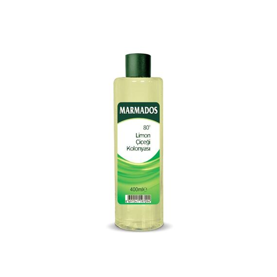 3x 400ml Marmara Marmados Limon Kolonya 80° | Lemon Eau de Cologne | After Shave | Rasierpflege | Rasierwasser | Duftwasser mit Zitronenduft