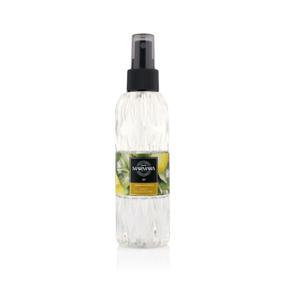 MARMARA Limon Kolonya 80° 150ml Pumpspray | Eau de Cologne Lemon | After Shave | Rasierwasser | Zitronenduft | Kölnischwasser | Lemon Duftwasser Damen und Herren