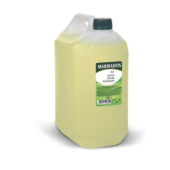 3x 400ml Marmara Marmados Limon Kolonya 80° | Lemon Eau de Cologne | After Shave | Rasierpflege | Rasierwasser | Duftwasser mit Zitronenduft