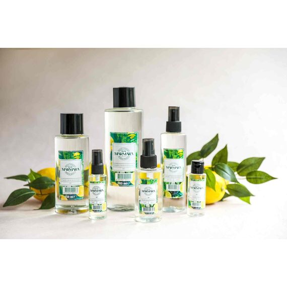 Marmara Kolonya Zitrone 400ml mit Box | Türkisches Duftwasser | Aftershave | türkisches Hand Wasser | Rasierwasser | Kölnisch Wasser | traditionell türkisch | Eau de Cologne Lemon | 80 Alkohol