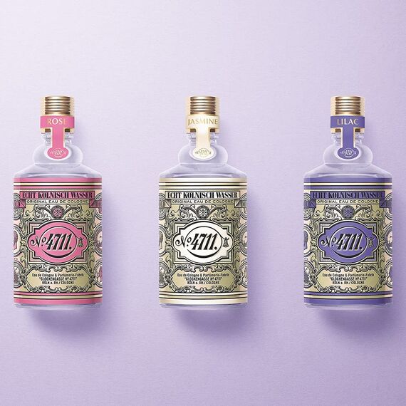 4711® Echt Kölnisch Wasser I Floral Collection - FLIEDER - Eau de Cologne - florale Neuinterpretation der Ikone - frühlingshaft – süß – zart I 100ml Natural Spray Vaporisateur