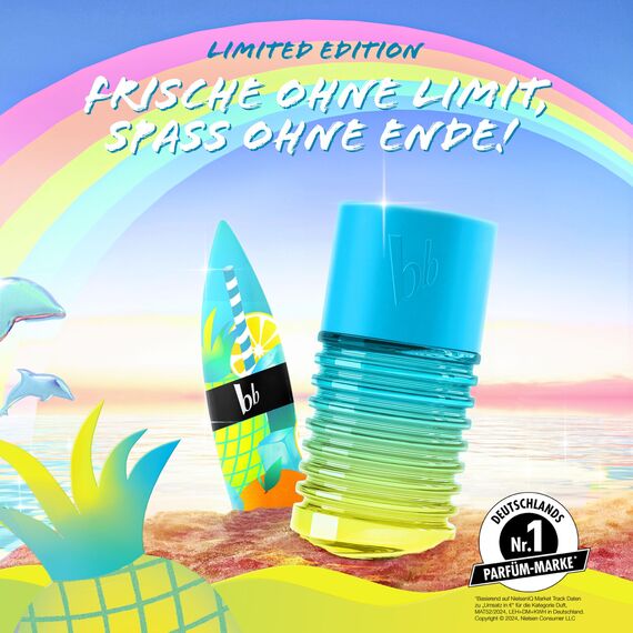 bruno banani Limited Edition Eau de Toilette für Ihn, lebendiger und maskuliner Fougère-Duft mit fruchtigen Noten, langanhaltend, 30 ml