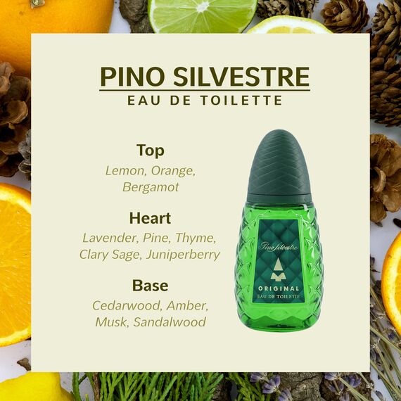 PINO SILVESTRE Original, Eau de Toilette ,125ml (1er Pack)