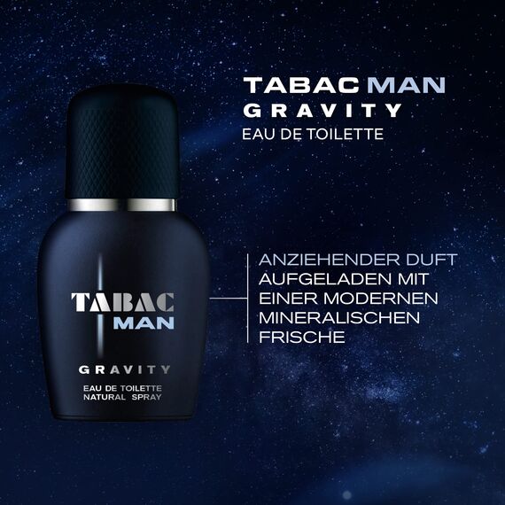 Tabac® Man Gravity - Eau de Toilette 30 ml Natural Spray Vaporisateur I markant, männlich, unverwechselbar - moderner Männerduft für den Mann von heute