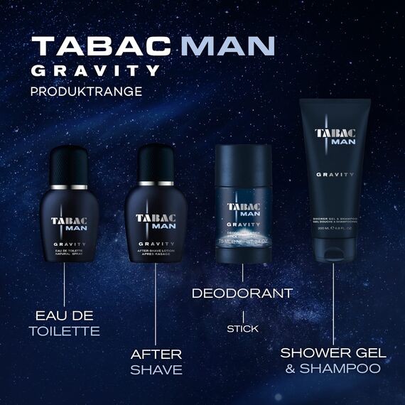 Tabac® Man Gravity - Eau de Toilette 30 ml Natural Spray Vaporisateur I markant, männlich, unverwechselbar - moderner Männerduft für den Mann von heute