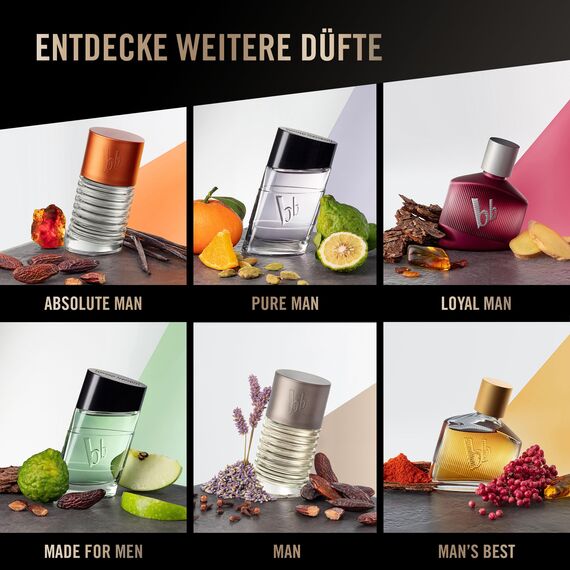 bruno banani Magic Man – Eau de Toilette Natural Spray – Charismatisch-warmes Herren Parfüm – 1er Pack (1 x 30ml)