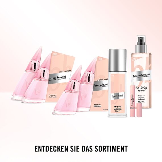 bruno banani Woman Body Splash, fruchtig floraler Duft für Sie, 250ml