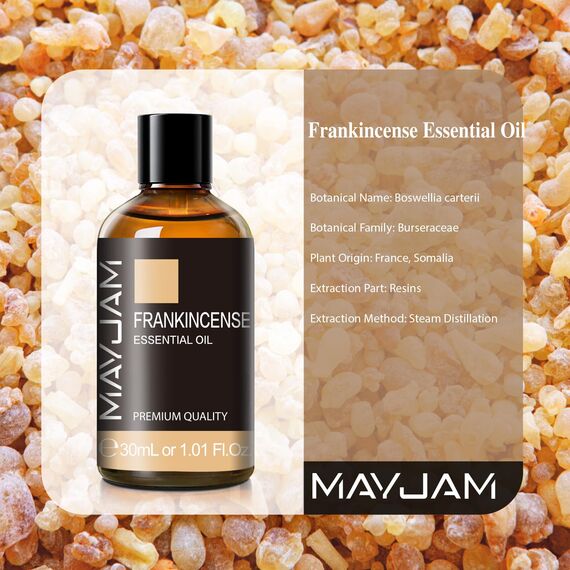 MAYJAM Weihrauch Ätherisches Öl 30ML, Weihrauchöl für Diffusor, Luftbefeuchter, DIY, Home，Wardrobes