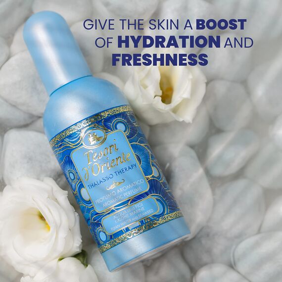 Tesori d'Oriente - Aromatischer Duft Thalasso Therapy, aus Meeresduft, Noten von Bergamotte, Lavendel, Patschuli und weißem Moschus, 100 ml