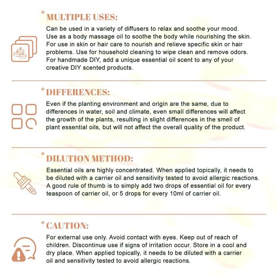 Ätherisches Öle Zimt 100ML, MAYJAM Zimtöl 100% Rein, Ideal für Wärmer Aromatherapie Diffuser Duftöl Massage