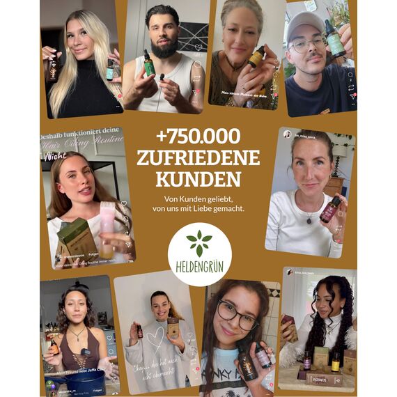 Heldengrün® BIO Zimtöl [100% NATURREIN] Zertifiziertes Lebensmittel zum Einnehmen - Echtes Zimtöl ätherisch - Zimt Öl - Cinnamon Essential Oil - 2 x 30 ml