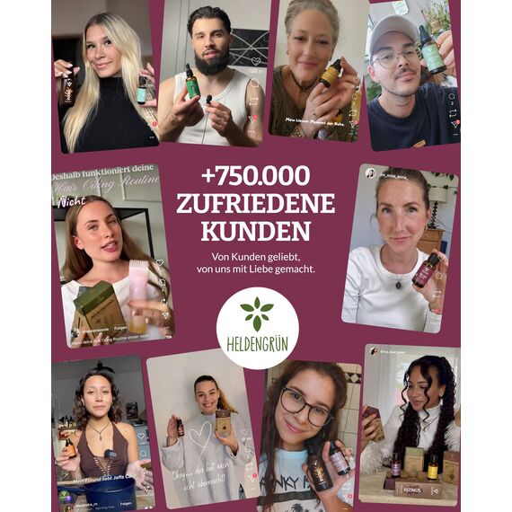 Heldengrün® BIO Nelkenöl [100% NATURREIN] Nelkenöl zum Einnhemen - Echtes Gewürznelkenöl - Ätherisches Nelkenöl Bio - Nelken Duftöl Clove Oil - 3 x 30 ml