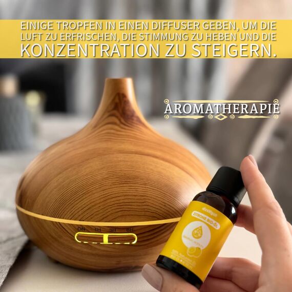 DasXgut – BIO Zitronenöl 30 ml ätherisch [100% NATURREIN] Kaltgepresst aus echten Zitronen zum Verzehr - Lemon Oil E5004116 BG-BIO-02
