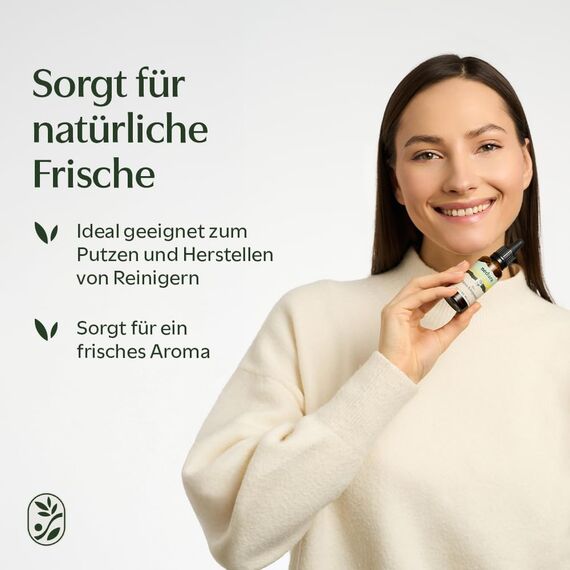 nedura® BIO Wohlfühl Duftmischung [Zitrus, Ingwer] - Erfrischendes Aroma für Entspannung und Lebenfreude [100% NATURREIN] - Ätherische Öle für Aromatherapie und Diffuser - 30ml