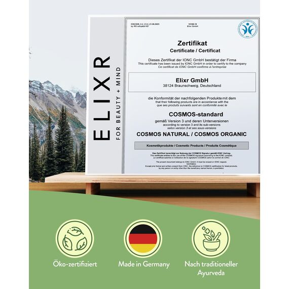 ELIXR – Chinesisches Minzöl zur Raumbeduftung, für Aromatherapie & als Massageöl – 100% ätherisches Öl aus Minzblättern mit intensivem Duft – zertifizierte Naturkosmetik aus Deutschland (10 ml)