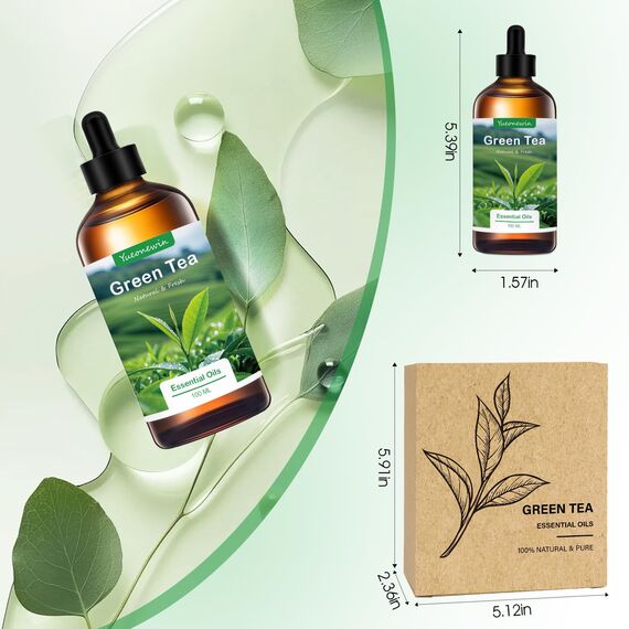 Teebaumöl 100 ml, Reines Ätherische Öle für Aroma Diffusor, Teebaumöl Ätherisches Öl Aromatherapie Duftöl für Massage, DIY, Seife, Kerzenherstellung, Bad, Geschenke für Frauen Weihnachten