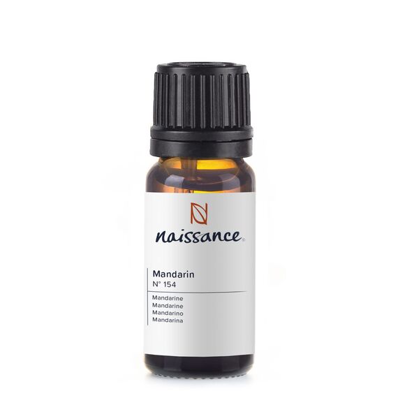 Naissance Mandarinenöl (Nr. 154) - 10ml - 100% Naturreines Kaltgepresst Mandarine Ätherisches Öl für Naturkosmetik, Aromatherapie, Duftlampe - Duftöl für Aroma Diffuser