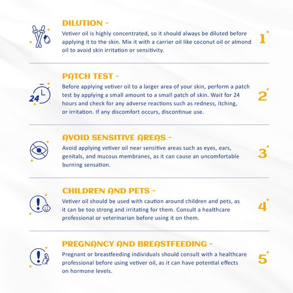 HIQILI 100ml Vetiver Ätherisches Öl, 100% Naturrein Vetiver Öl für Diffuser, Haare, Gesicht, Inklusive Reiseflasche