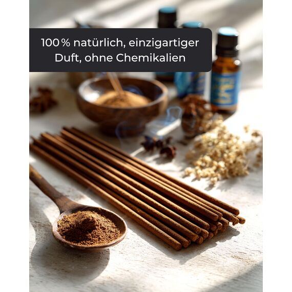 Räucherstäbchen Set – 100 Incense Sticks (5x20) – Little Han, Little GOP, Little Gan, Little Shi & Little Bud – Perfekt für Meditation, Yoga, Chakren, Rauhnächte – Weihrauch Stäbchen zur Entspannung