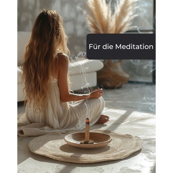 Incensera Palo Santo Räucherholz - 13 Duftholz Sticks 10 cm für Ausräuchern Wohnung, Natürliches Heiliges Holz aus nachhaltiger Ernte, Aromatherapie