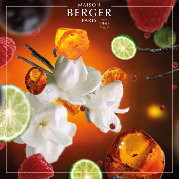 Maison Berger – Nachfüllung Orientalischer Traum 500 ml für Lampe Berger – 2-in-1 geruchsneutralisierendes Raumduft-Öl – Kokosnuss, Vanille