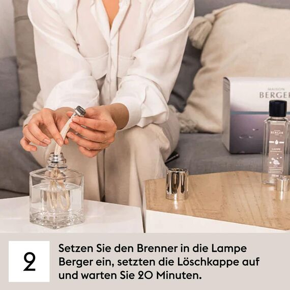 Maison Berger – Nachfüllung Einzigartige Gojibeeren 500 ml für Lampe Berger – 2-in-1 geruchsneutralisierendes Raumduft-Öl – Gojibeeren, Mandarine