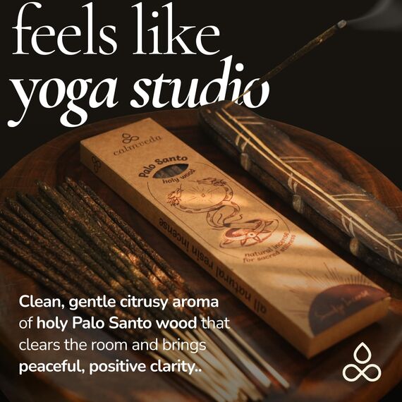 Palo Santo Räucherstäbchen aus Kunstharz, 40 Stäbchen