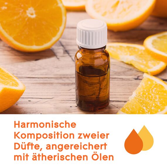 Glade Aromatherapy Essential Oils Duft-Diffuser Nachfüller, Pure Happiness, Orange + Neroli, Aroma Diffuser, 17,4ml