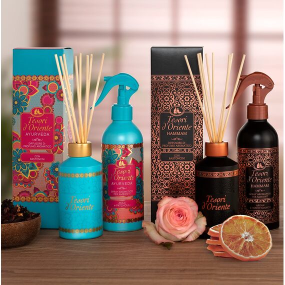 Tesori D´Oriente, Ayurveda Diffusor für Stäbchen, 200 ml.