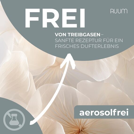 RUUM Duftspray Nachfüller für Active Fresh, Pure Lotus (3er Pack) 228ml