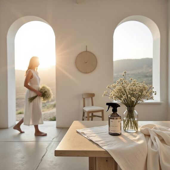 BOHORIA® Raumspray Lufterfrischer mit Frische Wäsche Duft – stimulierender und frischer Raumduft für ein einzigartiges Dufterlebnis – 500 ml (Pure Linen, 500ml)