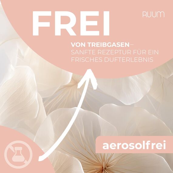 RUUM Duftspray Nachfüller für Active Fresh, Silk Blossom (3er Pack) 228ml