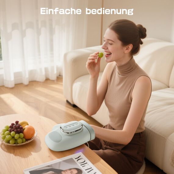 Wireless Hand Massager, Prisag Elektrisches Handmassagegerät mit 3 Massagemodi & 5 Intensitätsstufen, Ideal zur Linderung von Handermüdung, Geschenke für Männer, Frauen