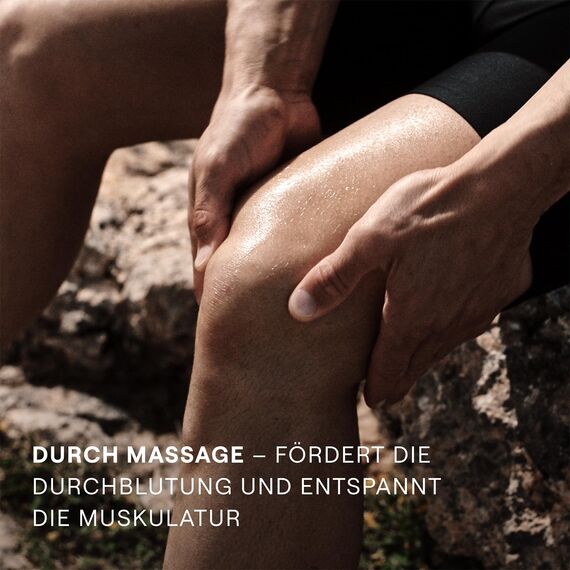 WELEDA Bio Arnika Sport Massageöl 50ml vegan - Naturkosmetik Hautpflege Körperöl schützt vor Muskelkater & Verspannung. Ideal als Sport Vorbereitung / Regeneration mit Duft nach Rosmarin & Lavendel