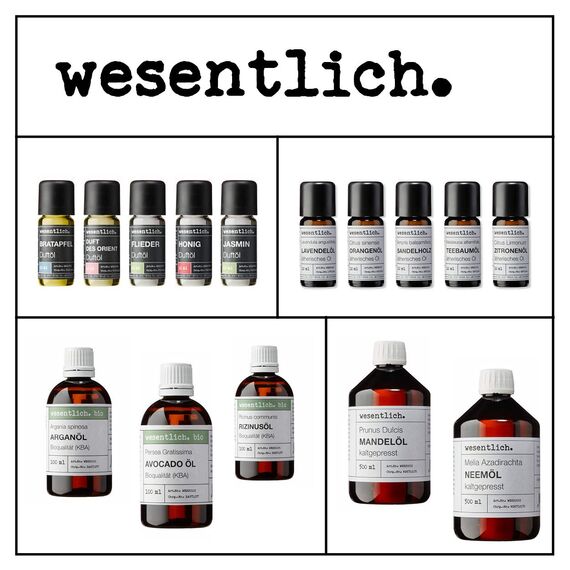 Mandelöl 250ml - 100% reines Basisöl von wesentlich. - natürliche Pflege für Haut und Haar